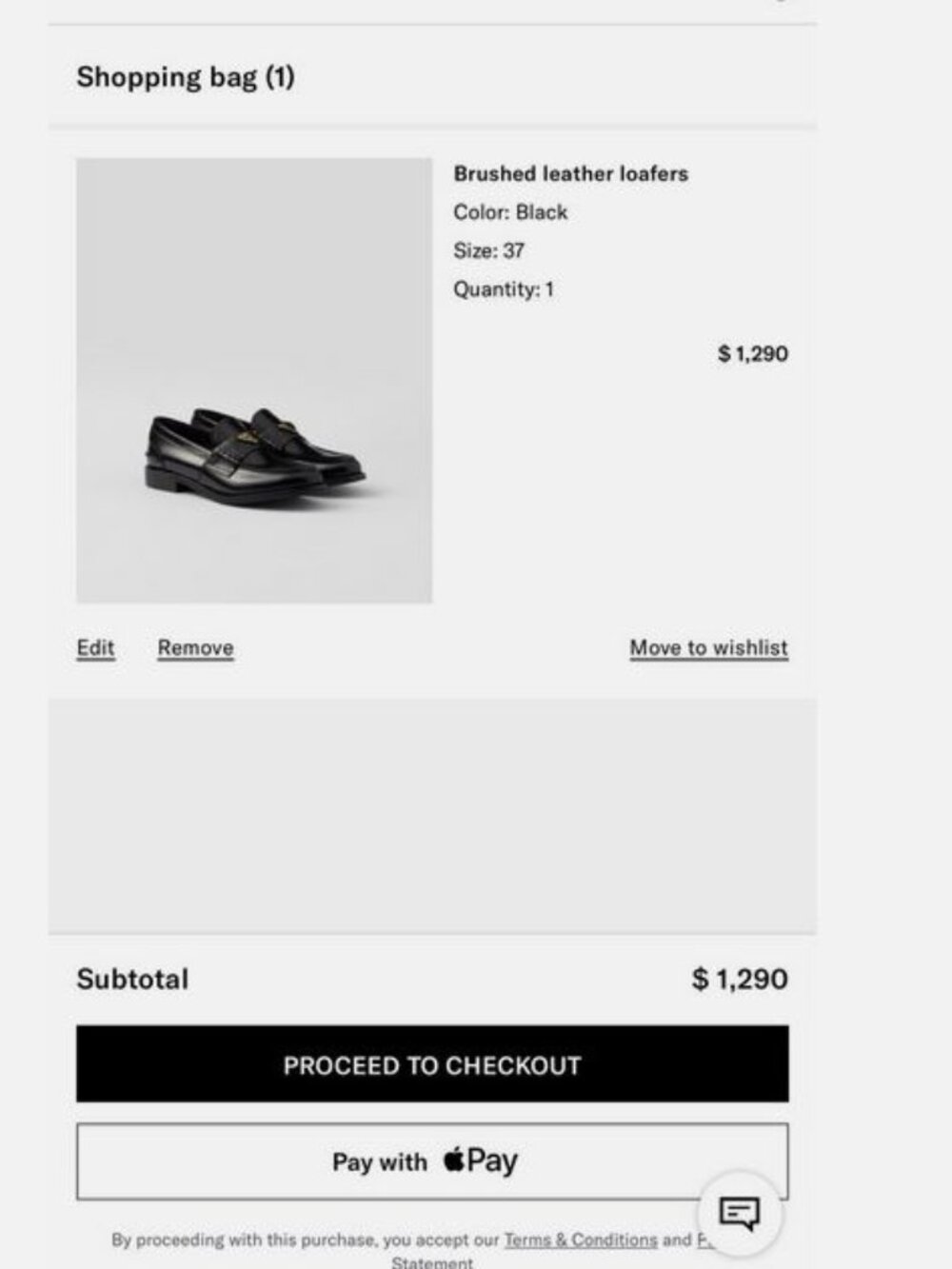 Brand new Prada sz 7 brushed leather loafers- $1,300 RETAIL - Picture 4 of 8